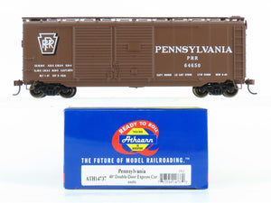 HO Scale Athearn ATH14737 PRR Pennsylvania 40' Double Door Express Boxcar #64650