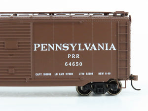 HO Scale Athearn ATH14737 PRR Pennsylvania 40' Double Door Express Boxcar #64650