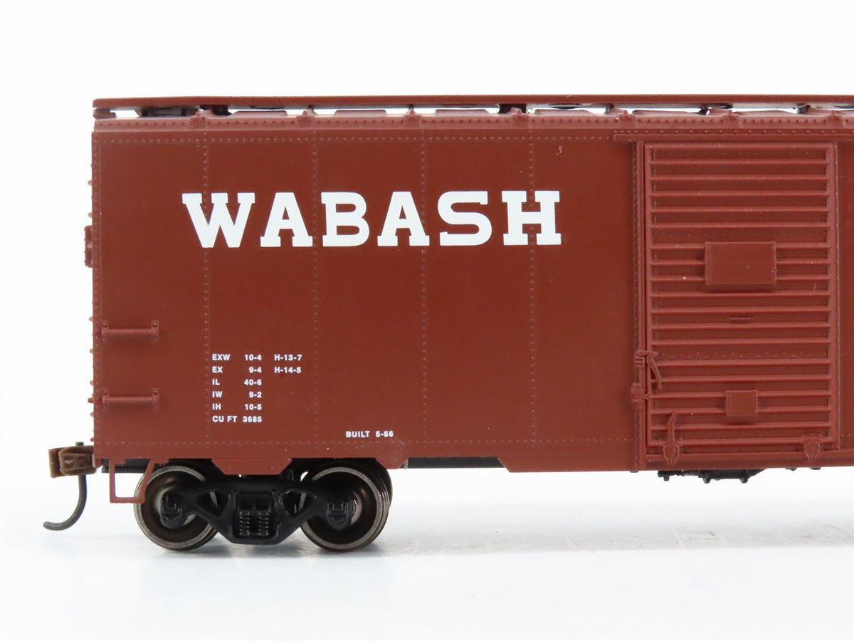 HO Scale Athearn ATH73539 WAB Wabash &quot;Heart&quot; 40&#39; Youngstown Boxcar #6055