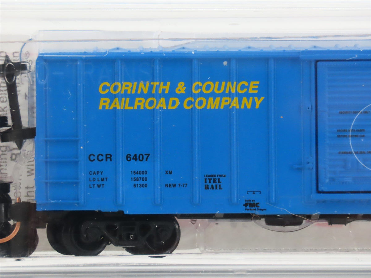 N Scale Micro-Trains MTL 25140 CCR Corinth &amp; Counce Railroad 50&#39; Box Car #6407