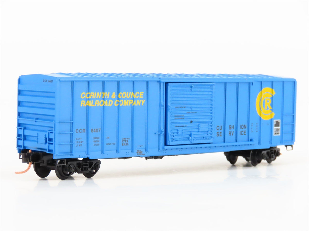 N Scale Micro-Trains MTL 25140 CCR Corinth &amp; Counce Railroad 50&#39; Box Car #6407