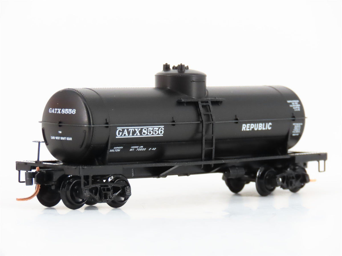 N Scale Micro-Trains MTL 06500600 GATX Republic 39&#39; Single Dome Tank Car #8556