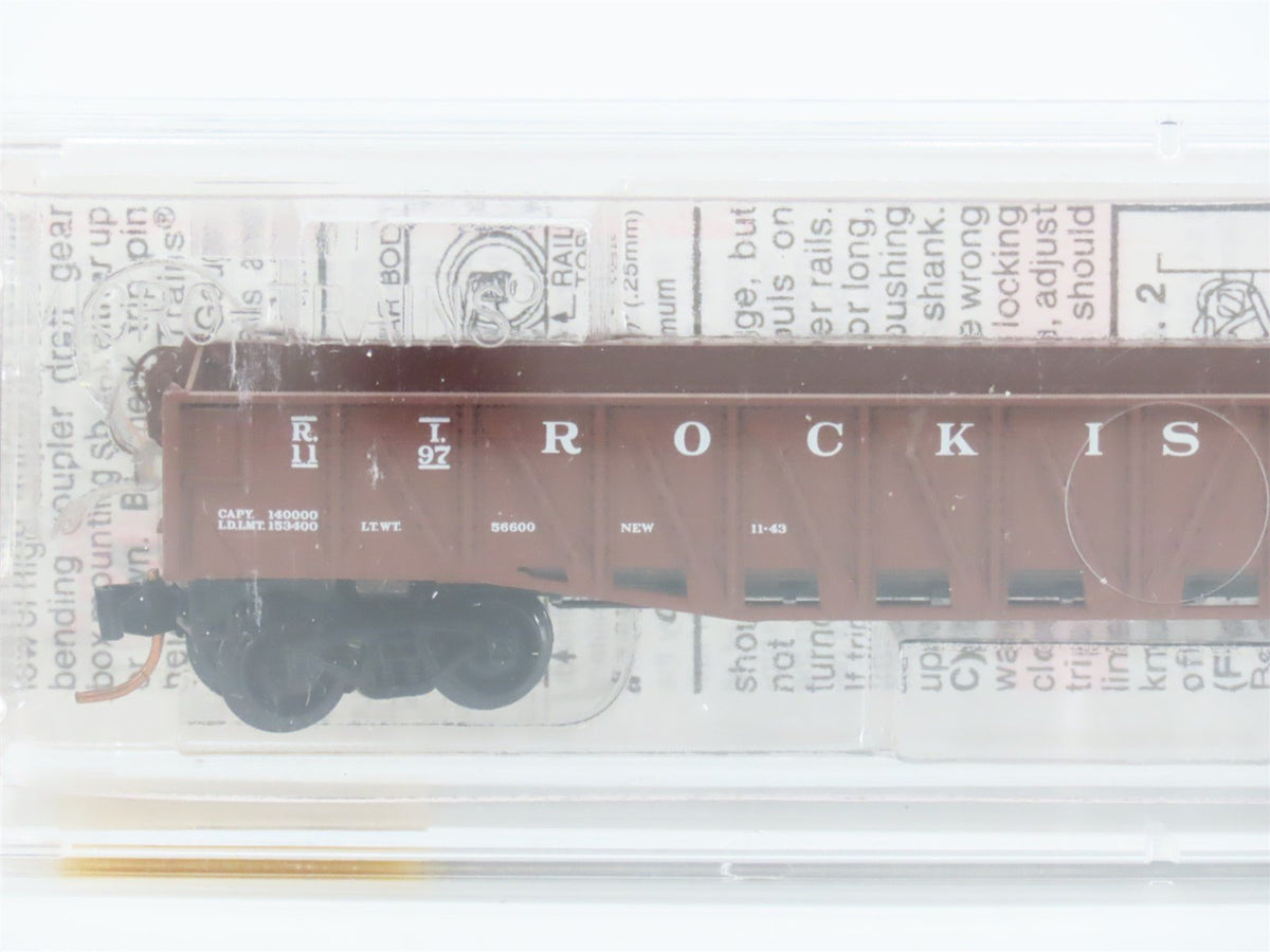 N Scale Micro-Trains MTL 62040 RI Rock Island Railroad 50&#39; Gondola #1197