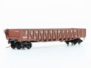 N Scale Micro-Trains MTL 62040 RI Rock Island Railroad 50' Gondola #1197