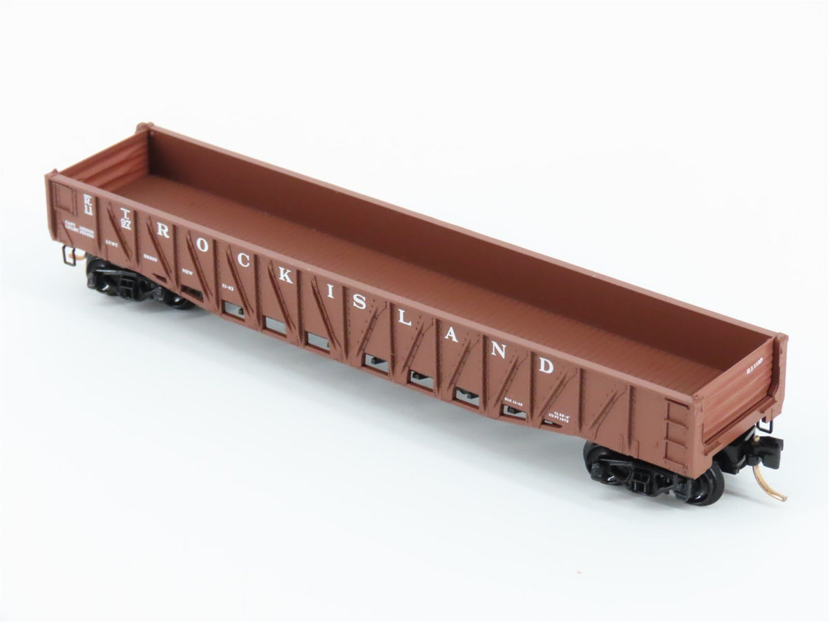 N Scale Micro-Trains MTL 62040 RI Rock Island Railroad 50&#39; Gondola #1197