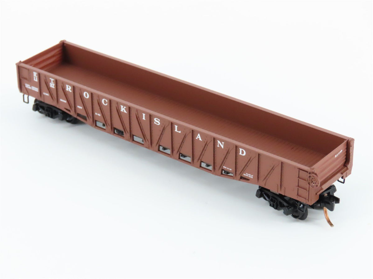 N Scale Micro-Trains MTL 62040 RI Rock Island Railroad 50&#39; Gondola #1197