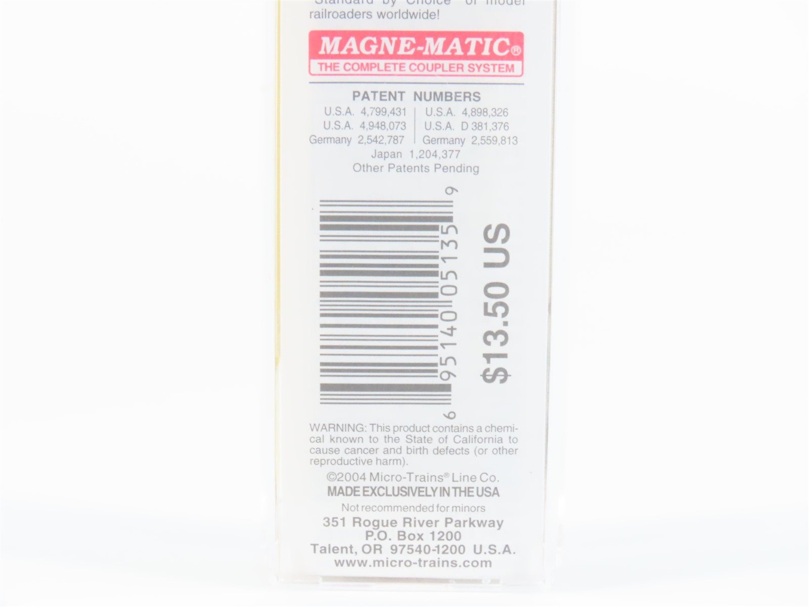 N Scale Micro-Trains MTL 31010 ITC Illinois Terminal Railroad 50' Box Car #9444