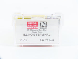 N Scale Micro-Trains MTL 31010 ITC Illinois Terminal Railroad 50' Box Car #9444