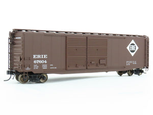 HO Scale Intermountain 45609-16 Erie Railway 50' Double Door Boxcar #67604