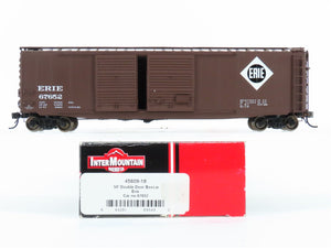 HO Scale Intermountain 45609-18 Erie Railway 50' Double Door Boxcar #67652