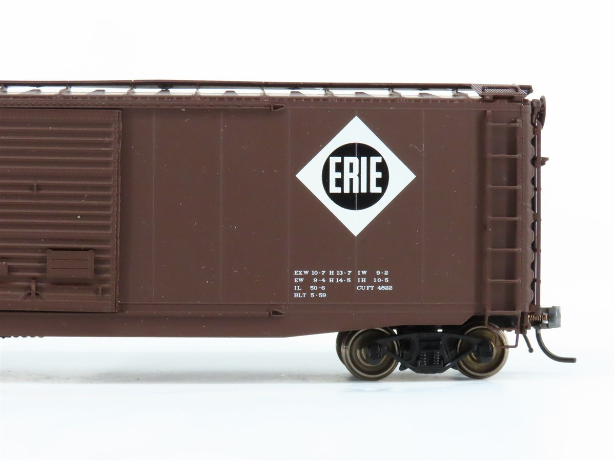 HO Scale Intermountain 45609-13 Erie Railway 50&#39; Double Door Boxcar #67556