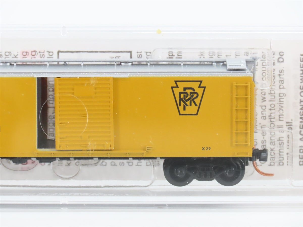 N Scale Micro-Trains MTL 120710 PRR Pennsylvania MW 40&#39; Steel Box Car #489546