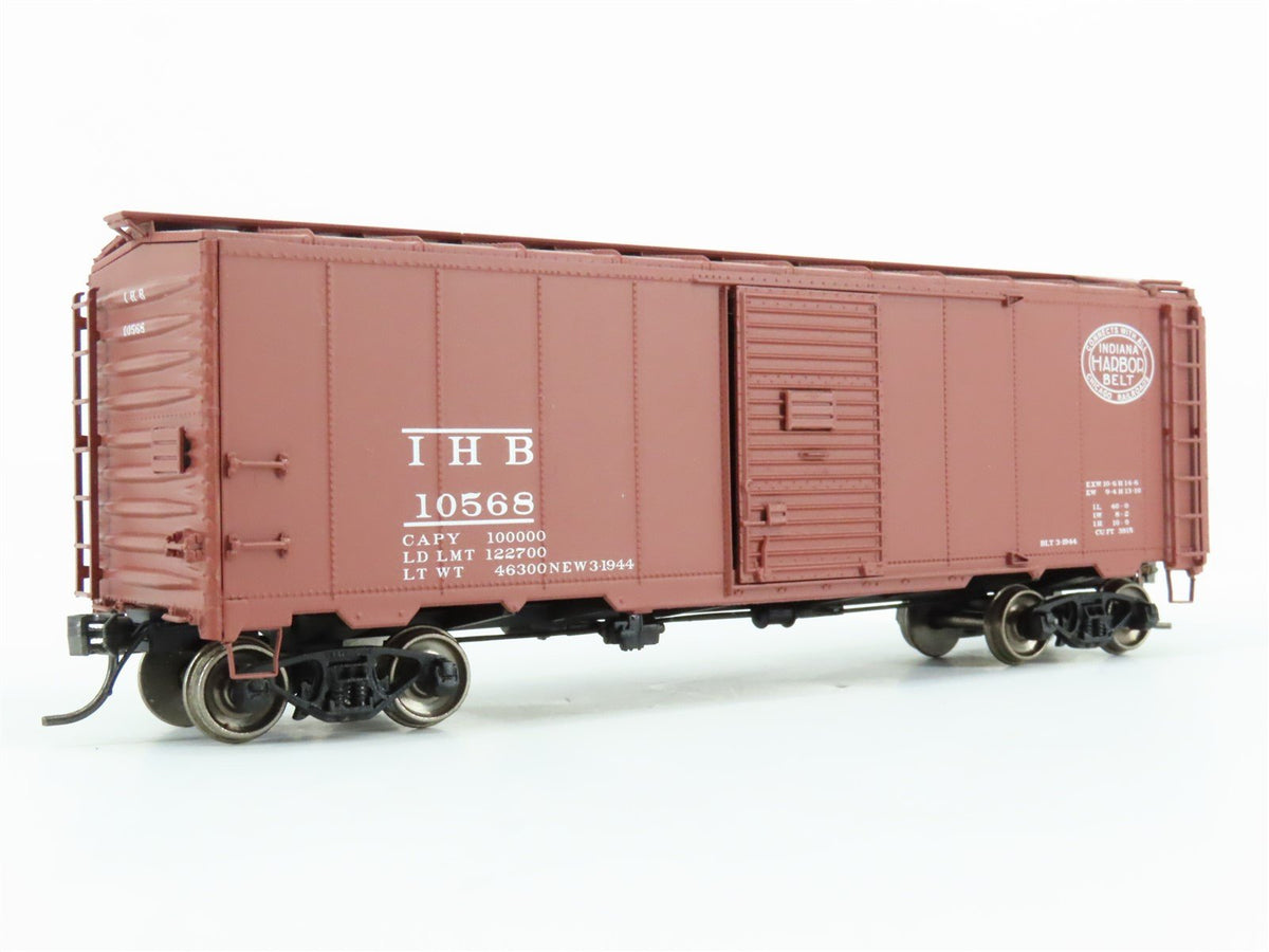 HO Scale Intermountain 45762-06 IHB Indiana Harbor Belt 1937 40&#39; Boxcar #10568