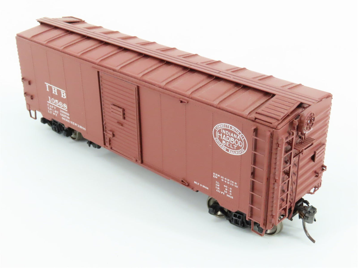 HO Scale Intermountain 45762-06 IHB Indiana Harbor Belt 1937 40&#39; Boxcar #10568