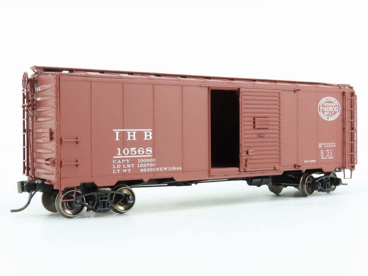 HO Scale Intermountain 45762-06 IHB Indiana Harbor Belt 1937 40&#39; Boxcar #10568