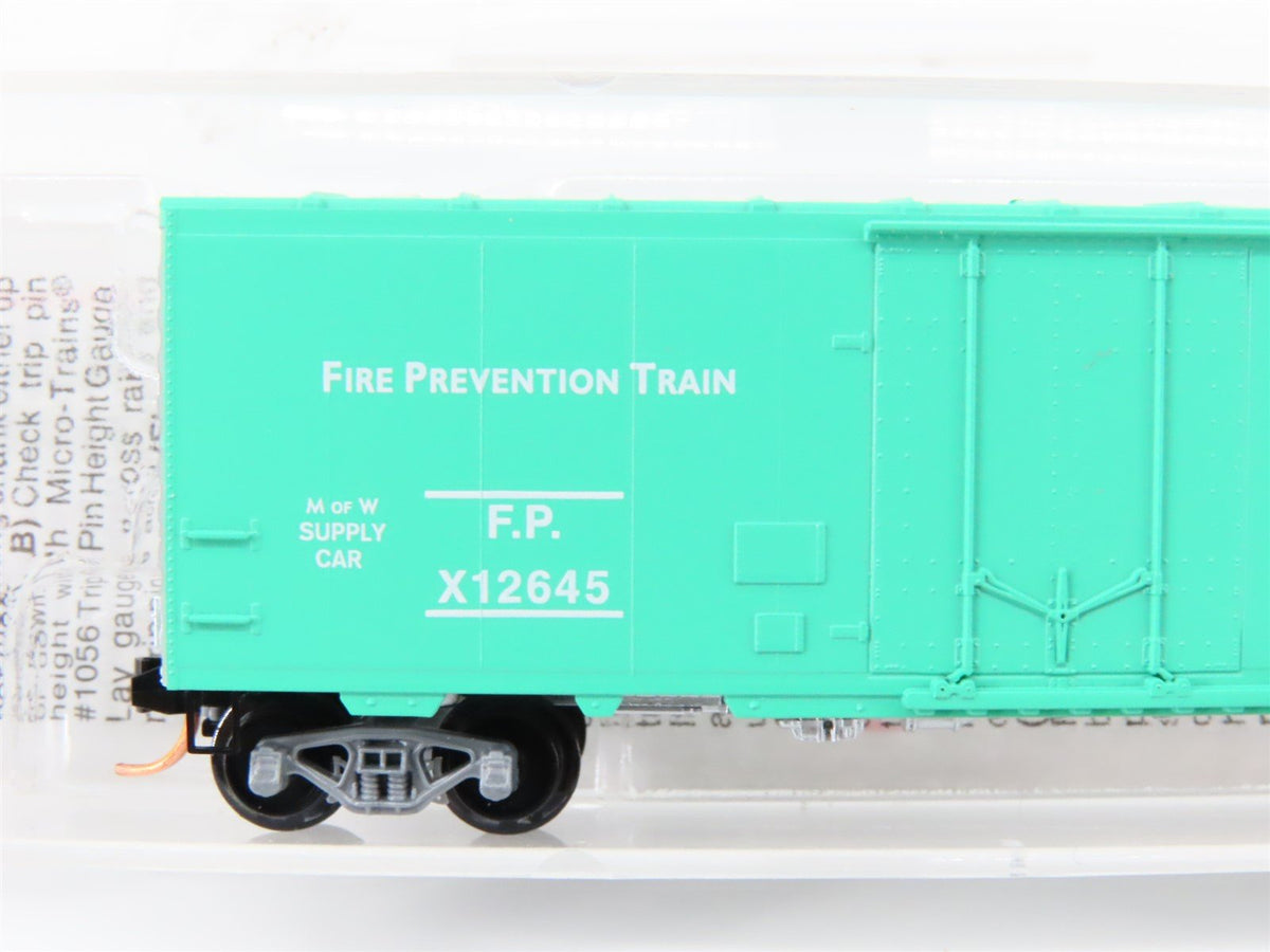 N Micro-Trains MTL 74050 FP Smokey Bear Fire Prevention MofW 40&#39; Box Car X12645