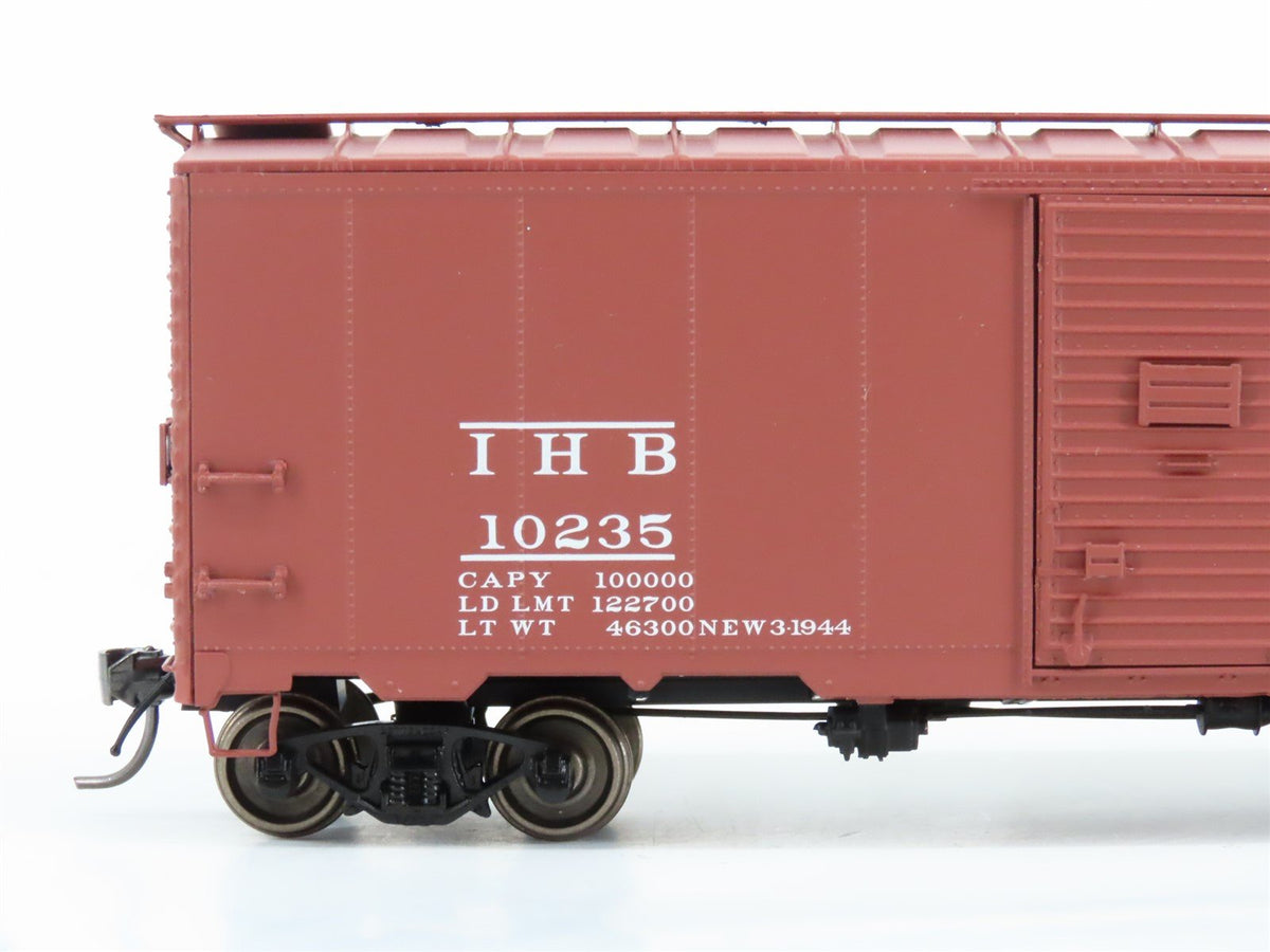 HO Scale Intermountain 45762-03 IHB Indiana Harbor Belt 1937 40&#39; Boxcar #10235