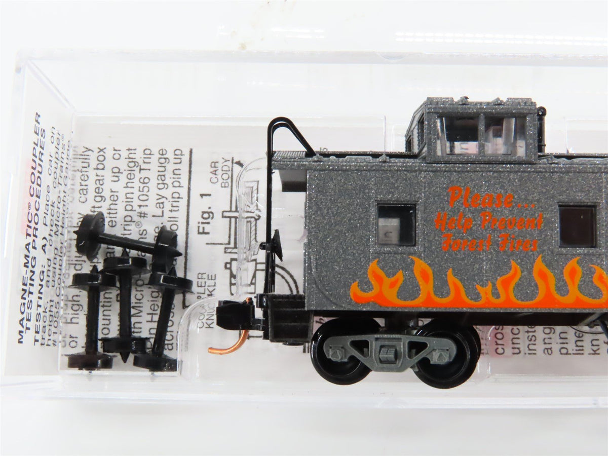 N Micro-Trains MTL 10000260 SBX Smokey Bear Fire Prevention 36&#39; Caboose #1944