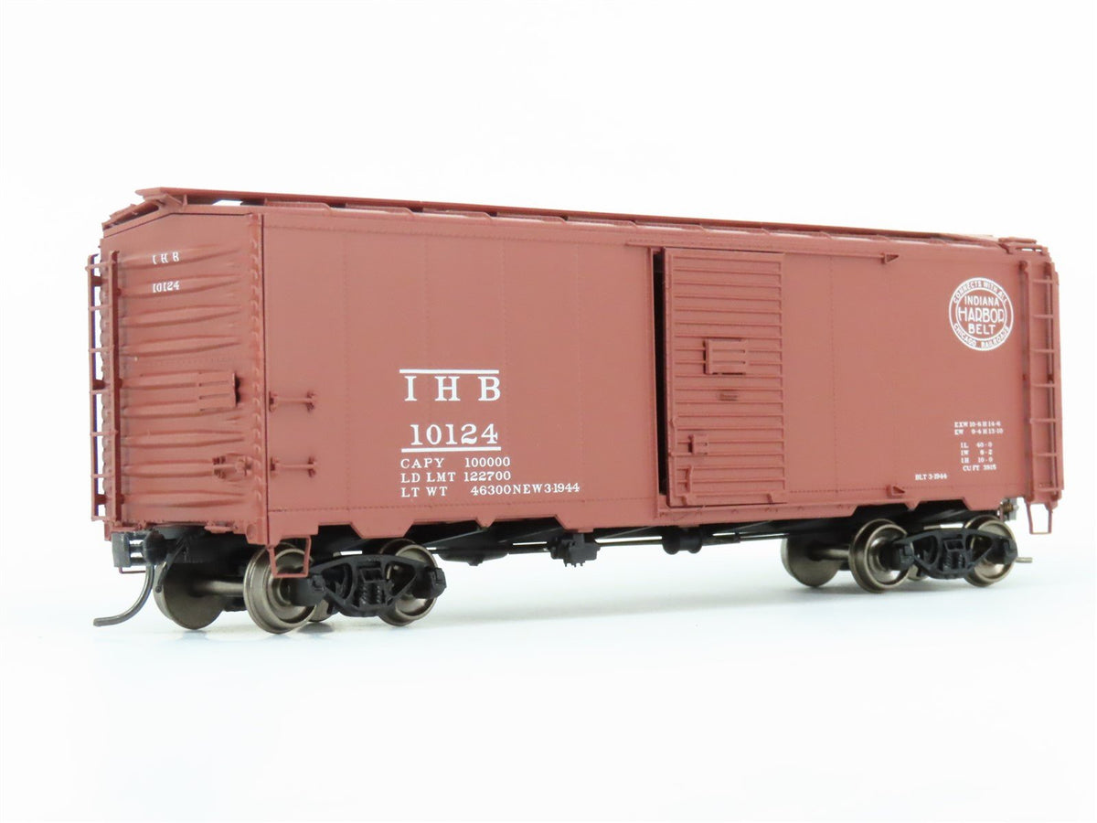 HO Scale Intermountain 45762-02 IHB Indiana Harbor Belt 1937 40&#39; Boxcar #10124