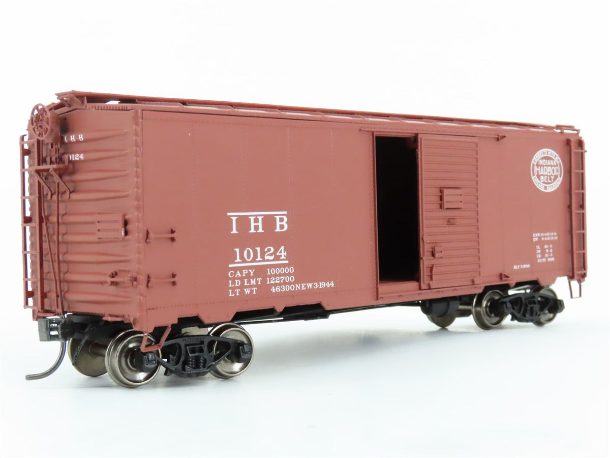 HO Scale Intermountain 45762-02 IHB Indiana Harbor Belt 1937 40&#39; Boxcar #10124