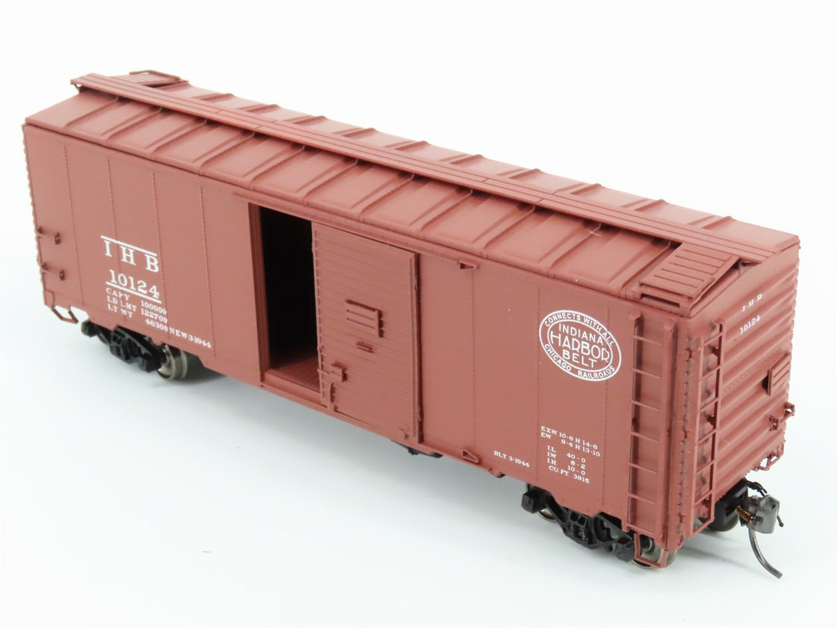 HO Scale Intermountain 45762-02 IHB Indiana Harbor Belt 1937 40&#39; Boxcar #10124