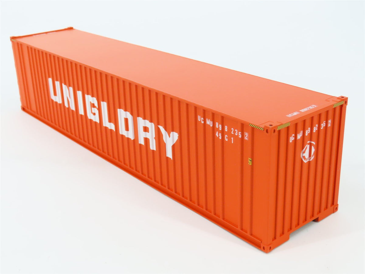 O Scale Atlas 4020-4 UGMU Uniglory 40&#39; Intermodal Container #898235