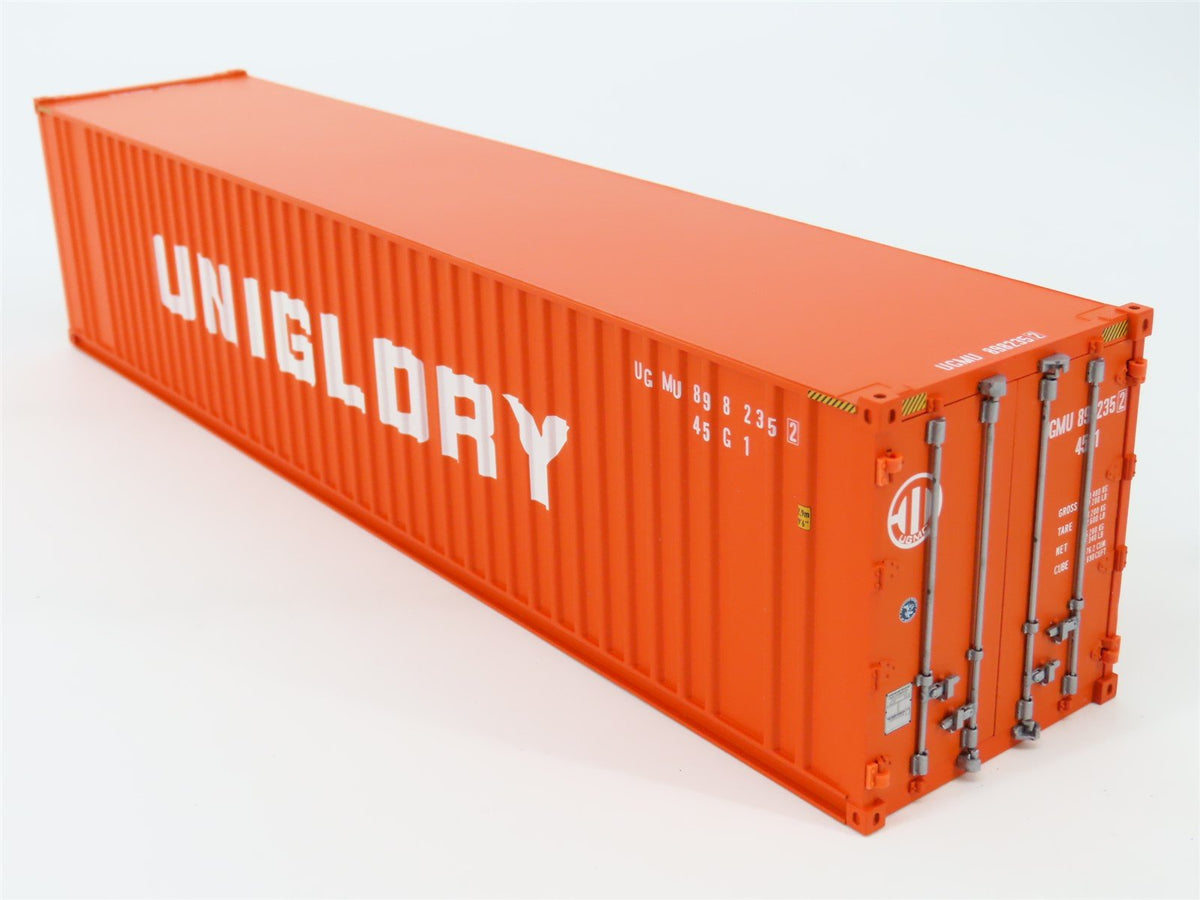 O Scale Atlas 4020-4 UGMU Uniglory 40&#39; Intermodal Container #898235