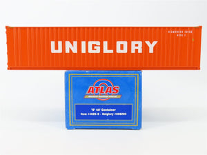 O Scale Atlas 4020-9 UGMU Uniglory 40' Intermodal Container #898285