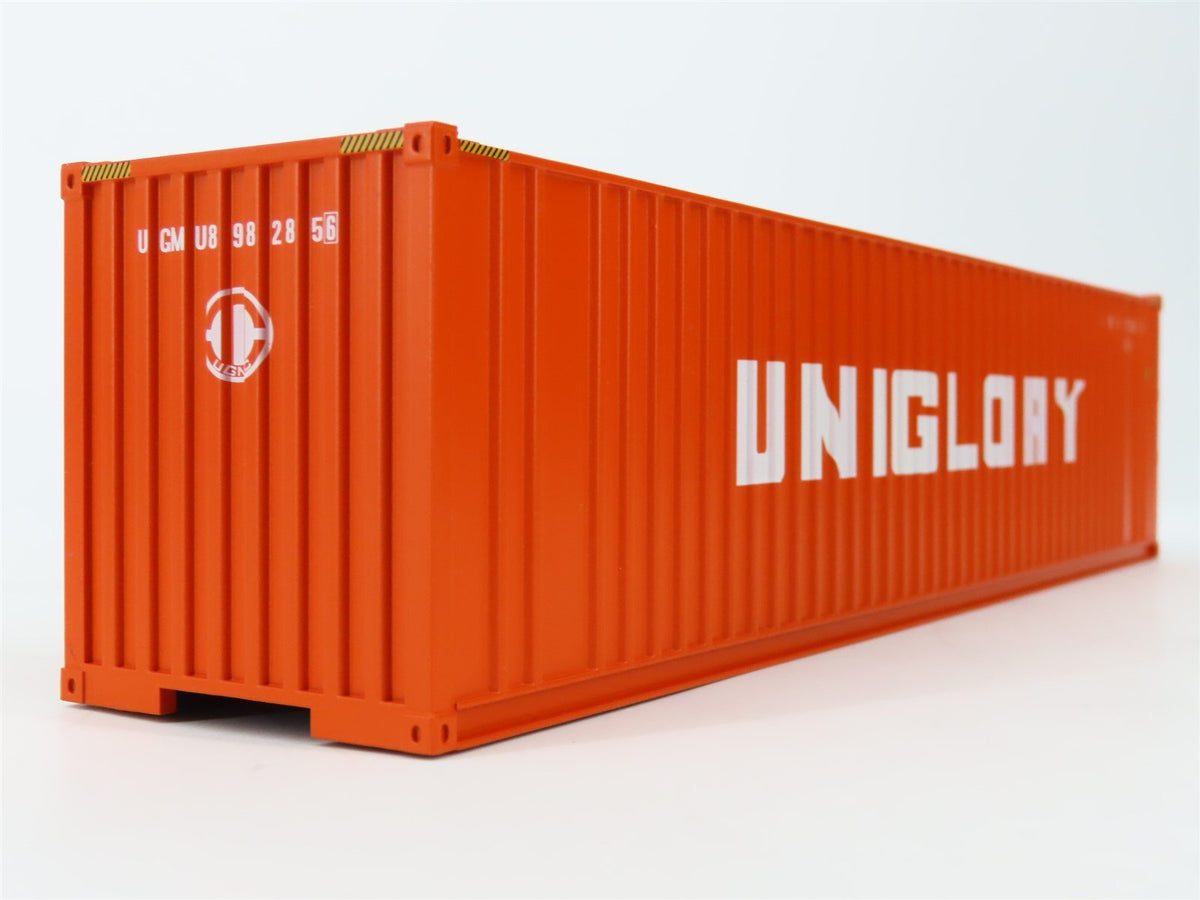 O Scale Atlas 4020-9 UGMU Uniglory 40&#39; Intermodal Container #898285