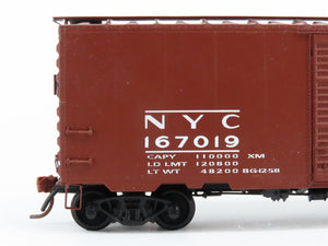 HO Scale Intermountain 45401-02 NYC New York Central 40' PS-1 Boxcar #167019