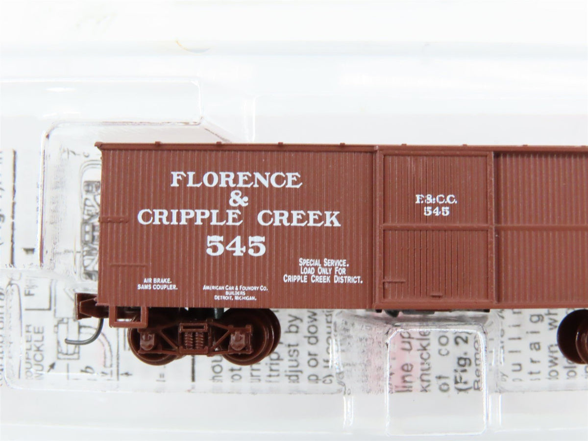 Nn3 Scale Micro-Trains MTL 80000040 F&amp;CC The Gold Belt Line Box Car #545