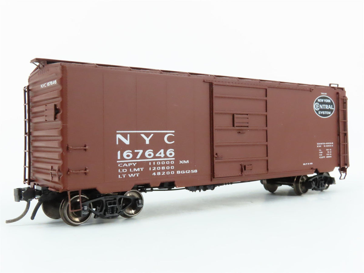 HO Scale Intermountain 45484-04 NYC New York Central 40&#39; PS-1 Boxcar #167646