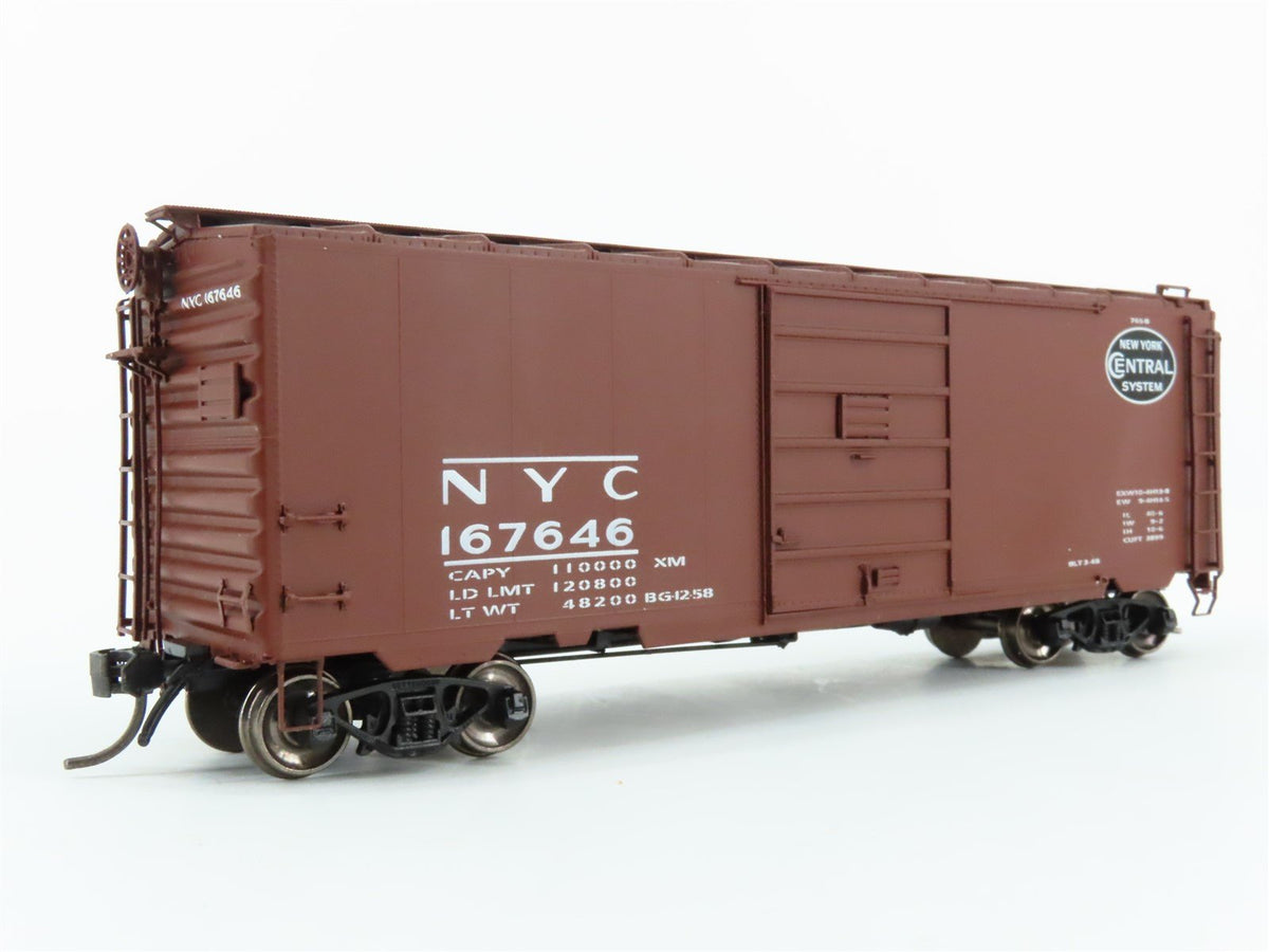 HO Scale Intermountain 45484-04 NYC New York Central 40&#39; PS-1 Boxcar #167646