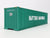 O Scale Atlas 4003-5 EMCU Hatsu Marine 40' Intermodal Container #9427011