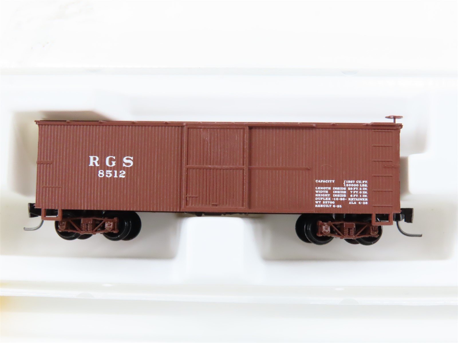 Nn3 Scale Micro-Trains MTL 15113 RGS Rio Grande Southern 30' Box Car #8512