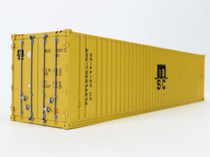 O Scale Atlas 4009-2 MSCU Mediterranean Shipping Co. 40' Container #7029342