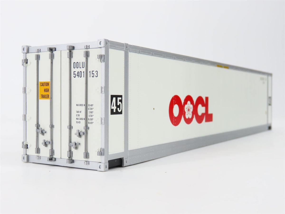 O Scale Atlas 4502-2 OOLU OOCL 45&#39; Intermodal Container #5401153