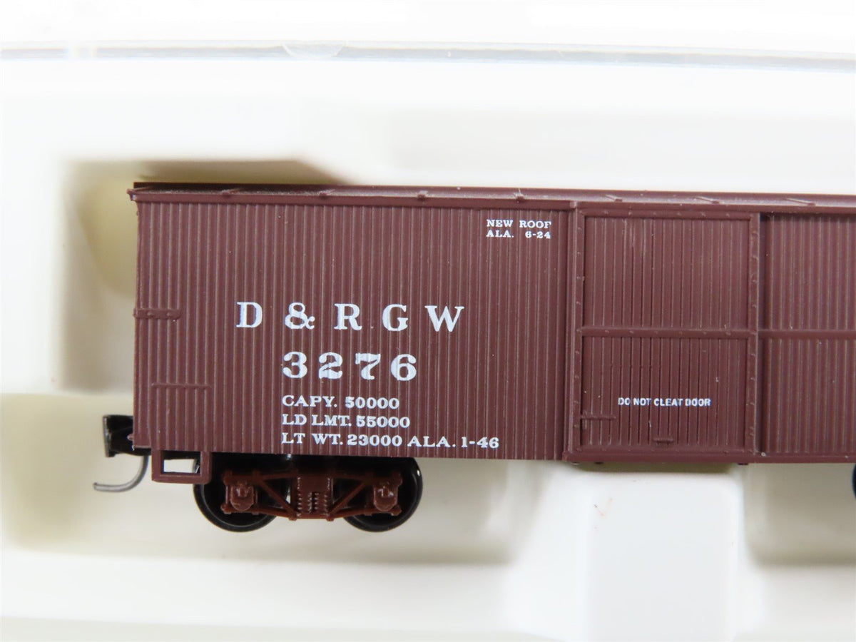 Nn3 Scale Micro-Trains MTL 15112 D&amp;RGW Rio Grande Single Door Box Car #3276