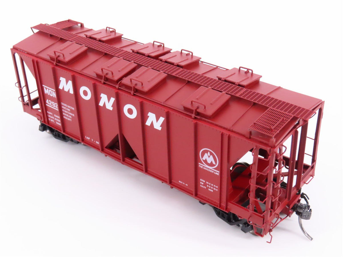 HO Scale Intermountain 48662-05 MON Monon &quot;Hoosier Line&quot; 2-Bay Hopper Car #4292