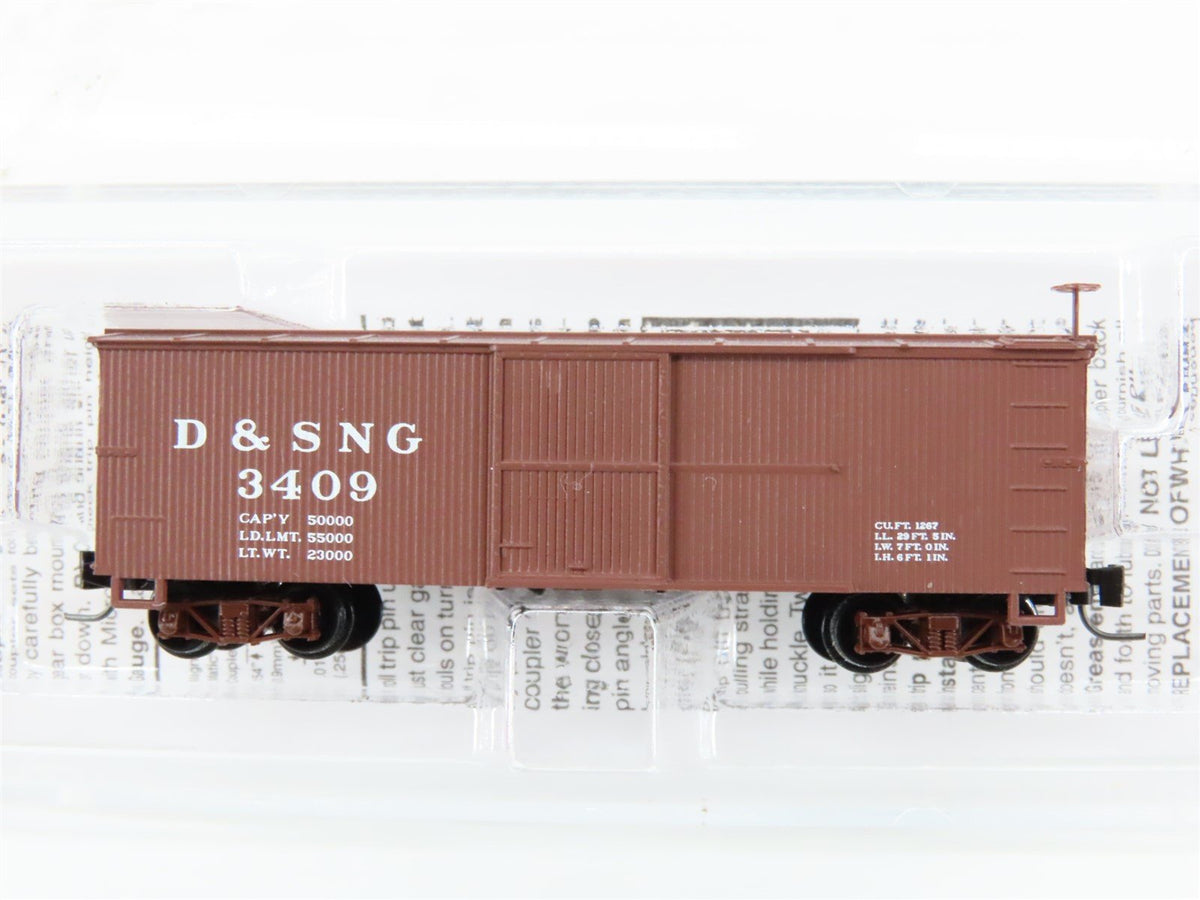 Nn3 Scale Micro-Trains MTL 80000050 D&amp;SNG Durango &amp; Silverton Box Car #3409