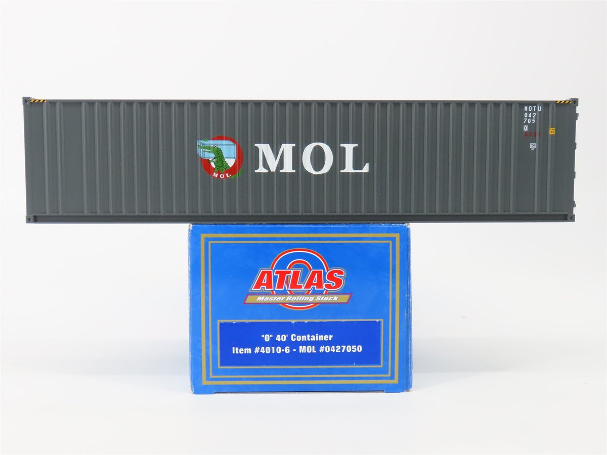 O Scale Atlas 4010-6 MOTU MOL 40&#39; Intermodal Container #0427050