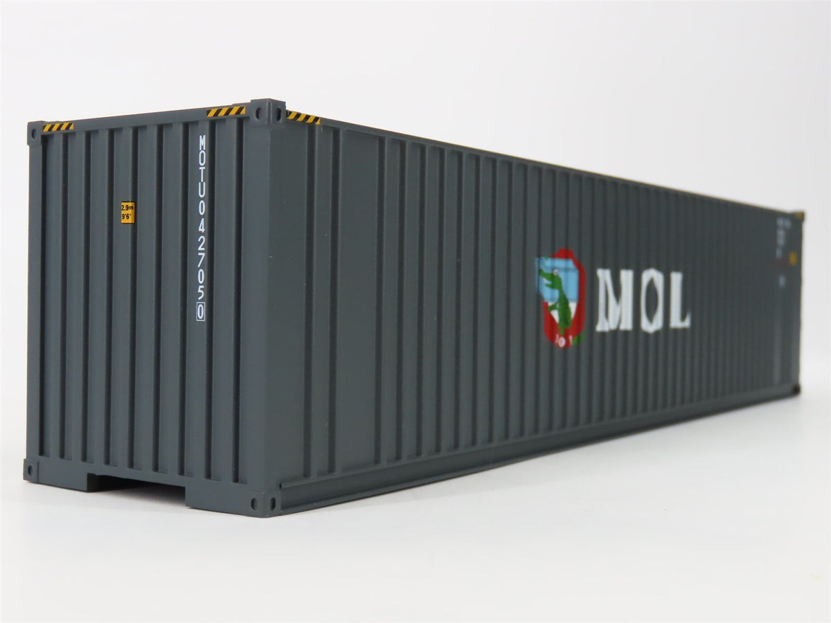 O Scale Atlas 4010-6 MOTU MOL 40&#39; Intermodal Container #0427050