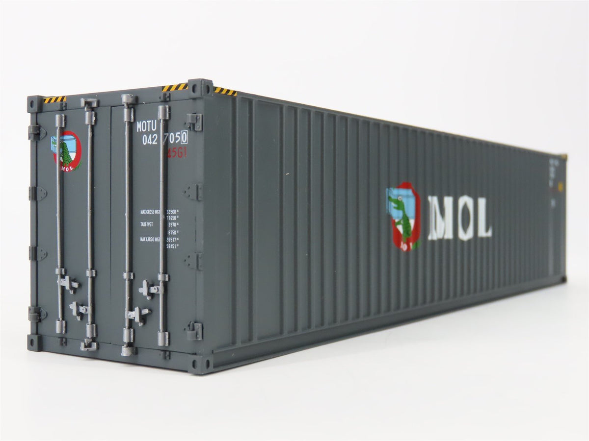 O Scale Atlas 4010-6 MOTU MOL 40&#39; Intermodal Container #0427050