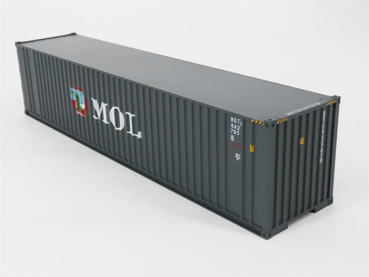 O Scale Atlas 4010-6 MOTU MOL 40&#39; Intermodal Container #0427050