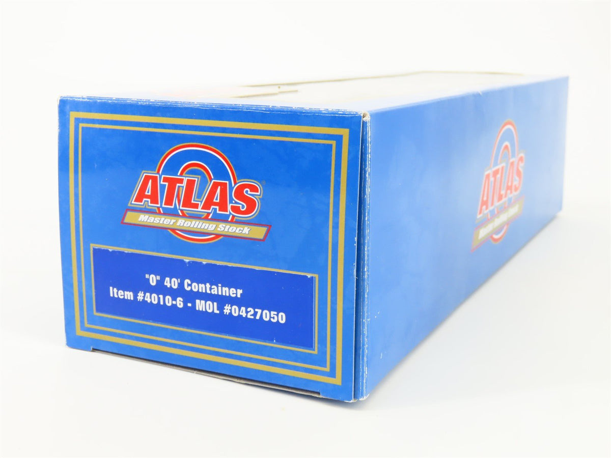 O Scale Atlas 4010-6 MOTU MOL 40&#39; Intermodal Container #0427050