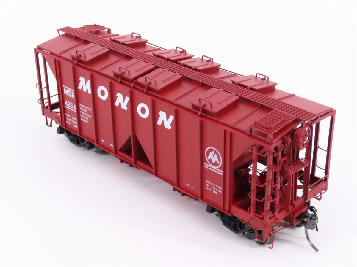 HO Scale Intermountain 48662-03 MON Monon &quot;Hoosier Line&quot; 2-Bay Hopper Car #4254