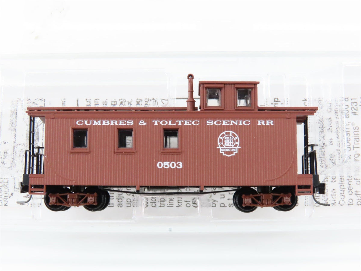 Nn3 Scale Micro-Trains MTL 81600020 C&amp;TSRR Royal Gorge Route Caboose #0503