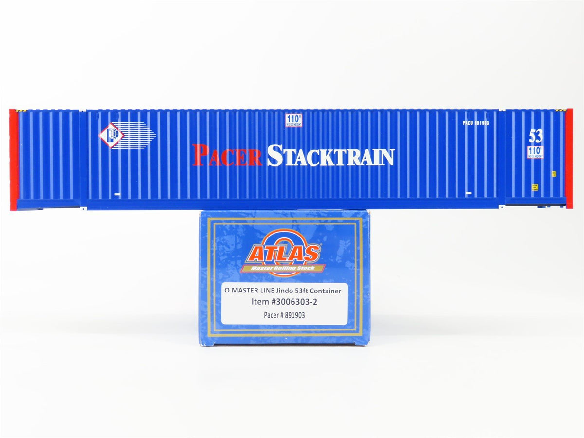 O Scale Atlas 3006303-2 PACU Pacer Stacktrain 53&#39; Intermodal Container #891903