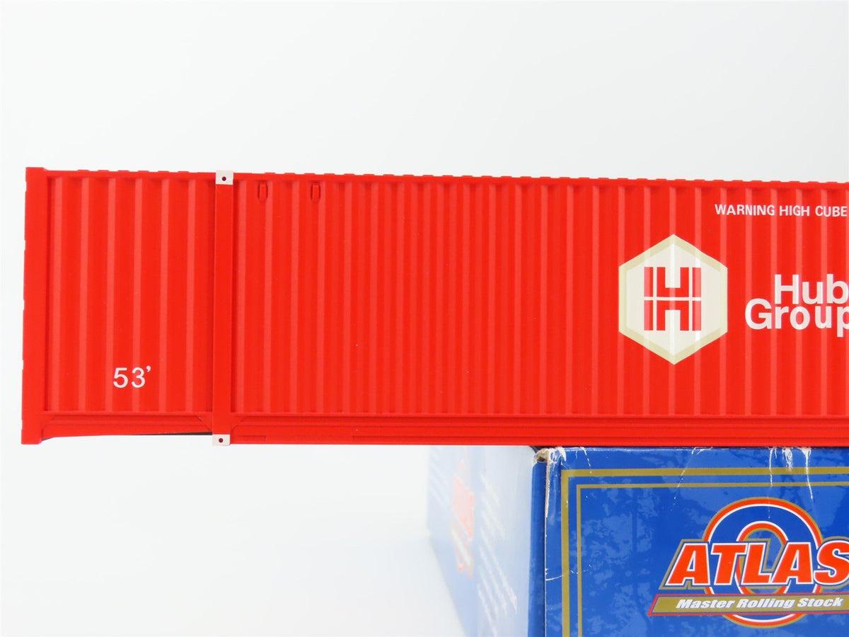 O Scale Atlas 3006302-4 HGIU Hub Group Jindo 53&#39; Intermodal Container #631364