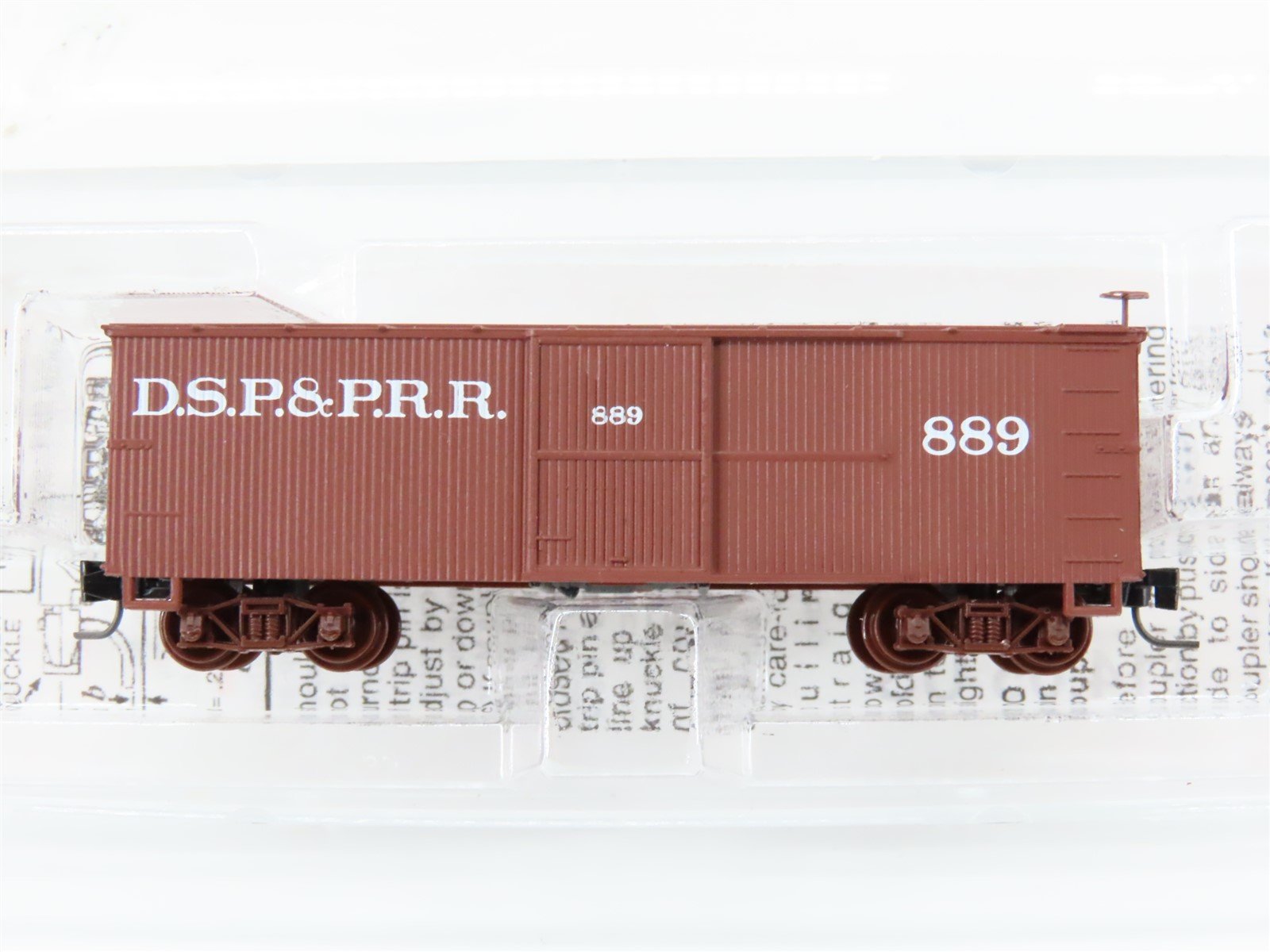 Nn3 Micro-Trains MTL 80000170 DPP&PRR Denver South Park & Pacific Box Car #889